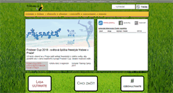 Desktop Screenshot of frisbee.cz